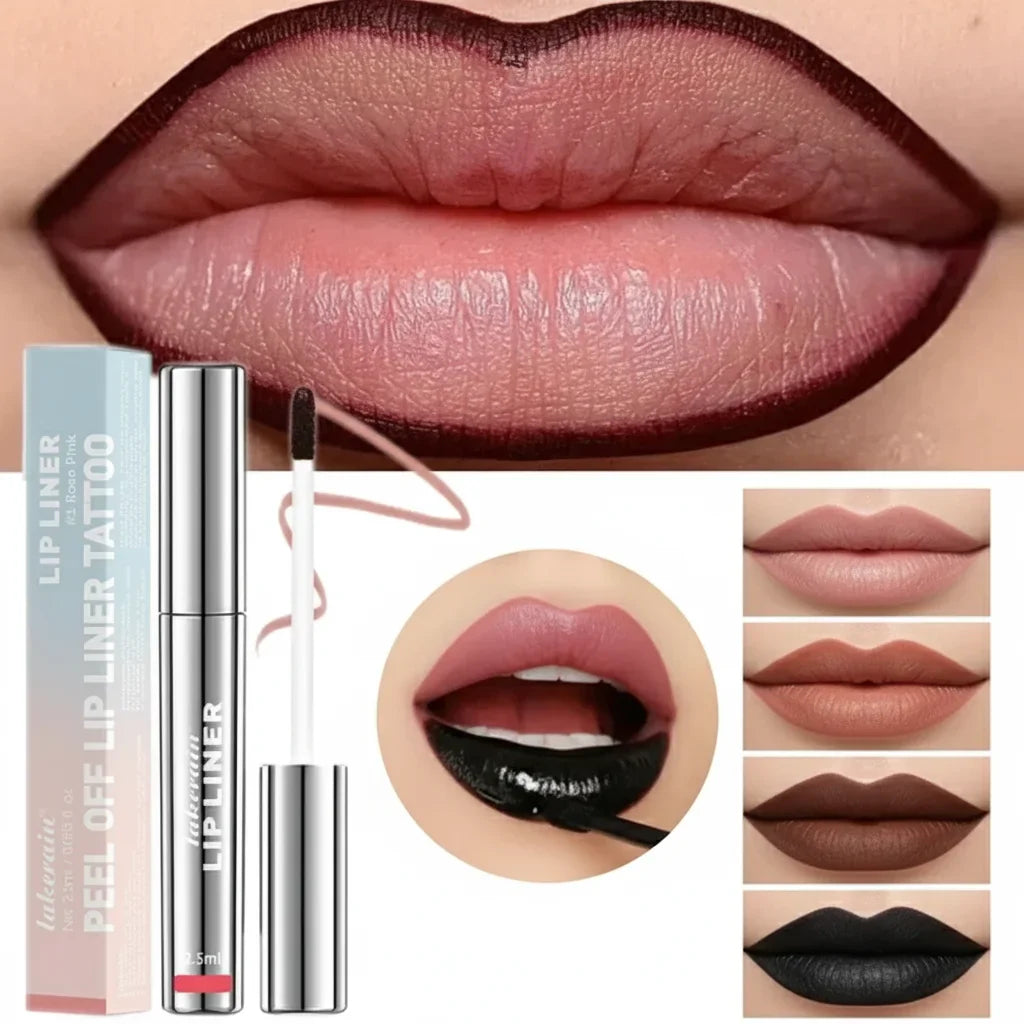 Luneyva™ Matte Magic – Vedenkestävä kuorittava huulikiilto ja huultenrajauskynä